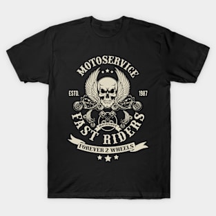 Moto Service Fast Riders T-Shirt